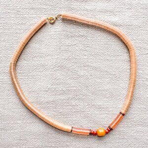 Homage Vintage Authentic Southwest Heishi Beaded Necklace